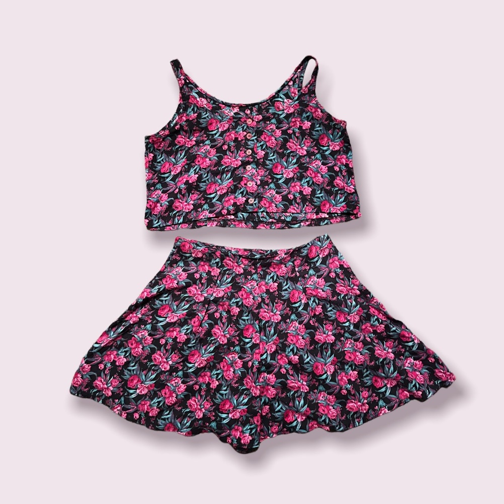 Vintage floral set